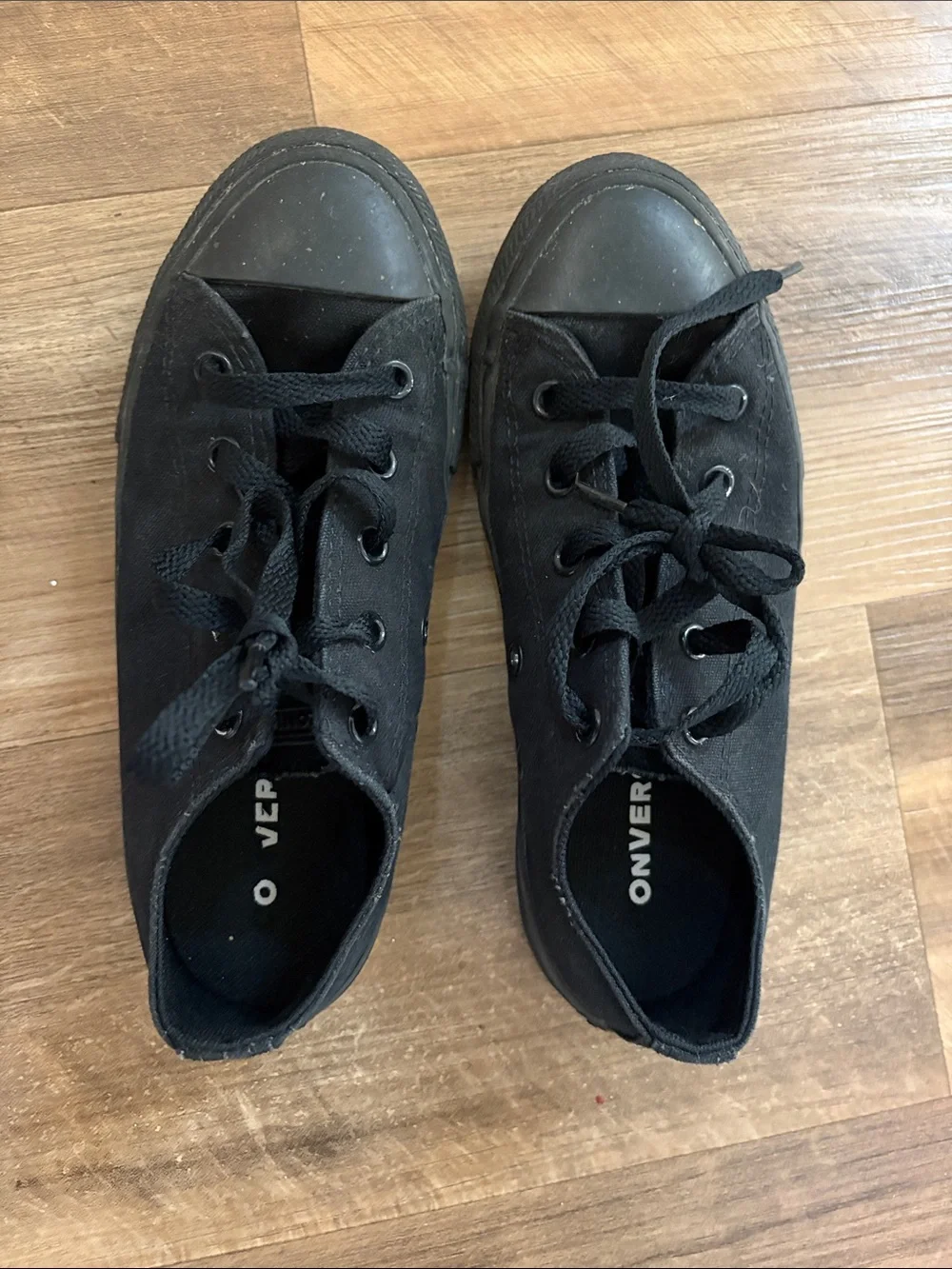 Converse Black Kids Low Top Sneakers